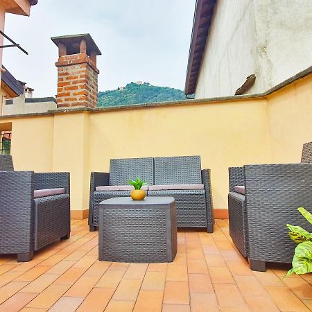 King Como Lake Center 9 Posti Letto- Grande Terrazza - 2 Bagni Privati Esterno foto